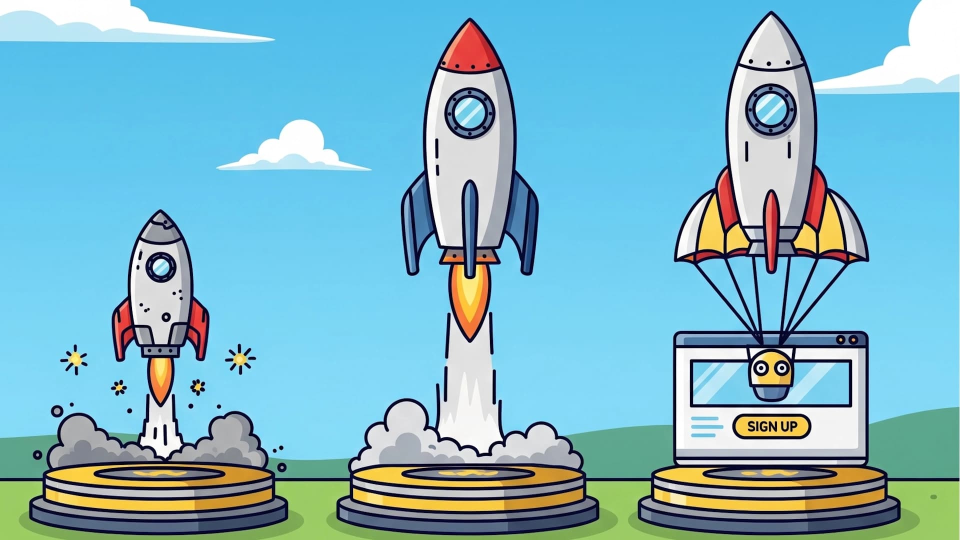 Proof of Concept vs. MVP vs. Landing Page: What’s Best for Your First Launch?