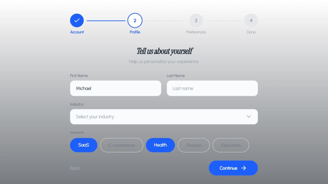 Onboarding Wizard